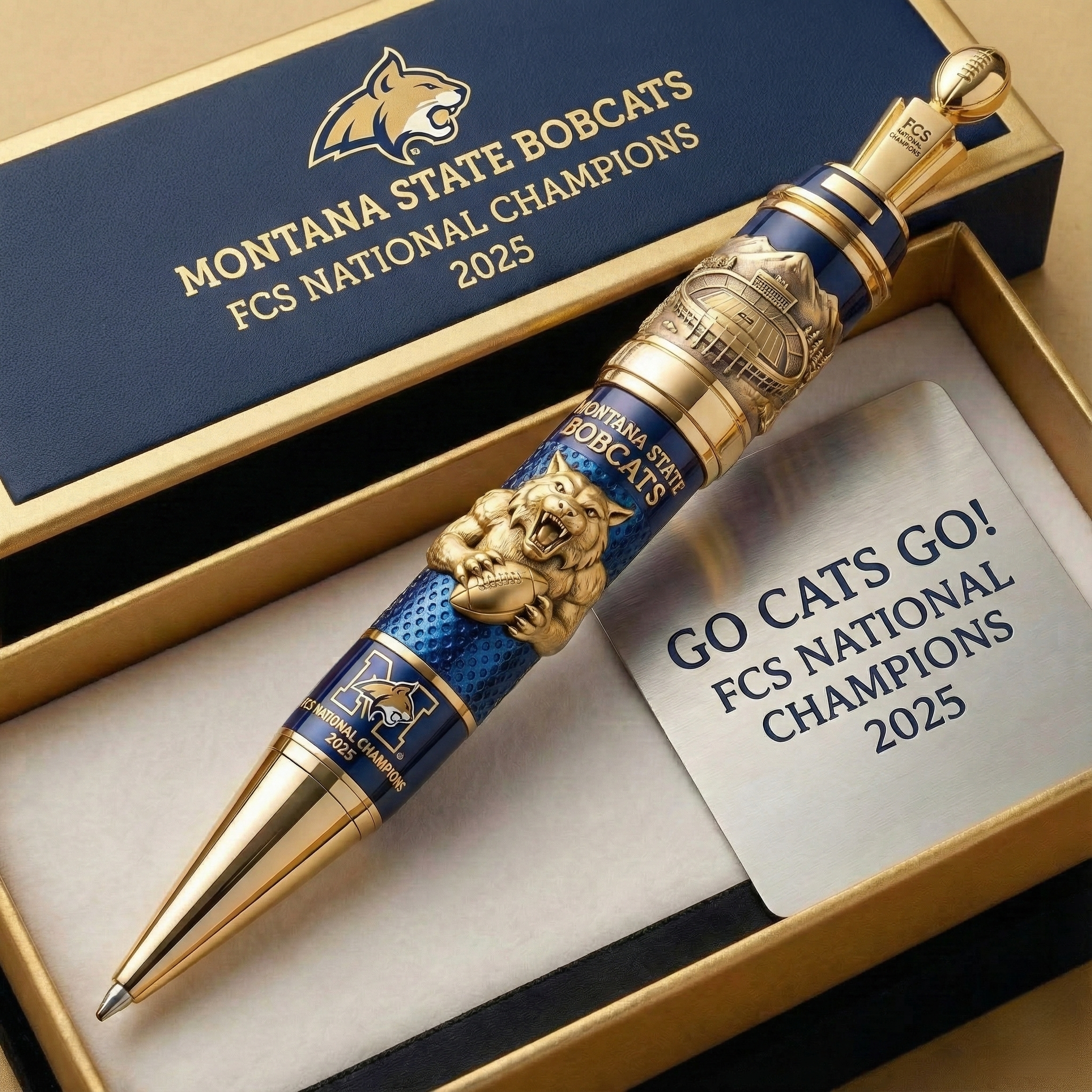 Montana State University Bobcats National Championship Commemorative Pen