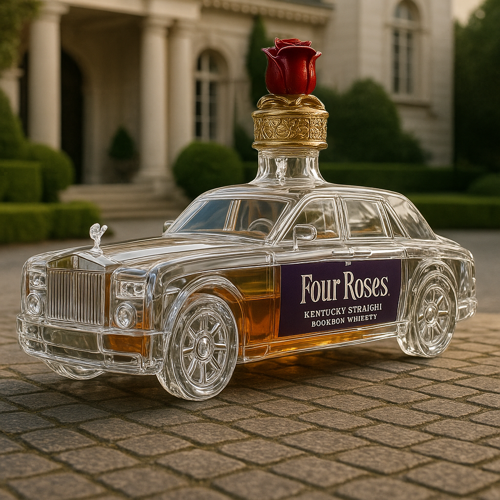 Rolls-Royce Whiskey Bottle