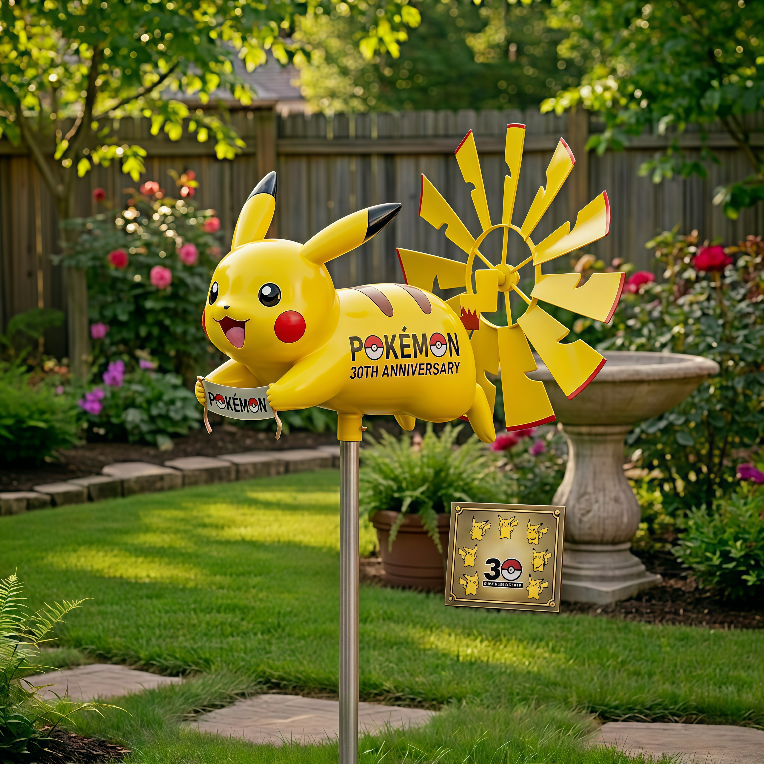 Pikachu Wind Spinner