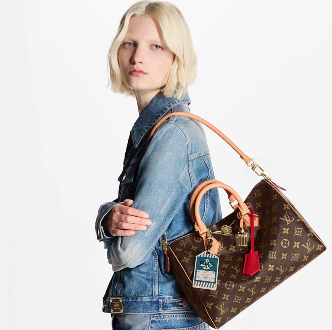 Speedy Soft 30 Dark Handbag 👜 Model: M11945
