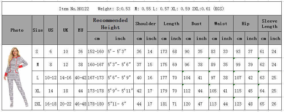 Family Christmas Matching One-Piece Pullover Pajama Set