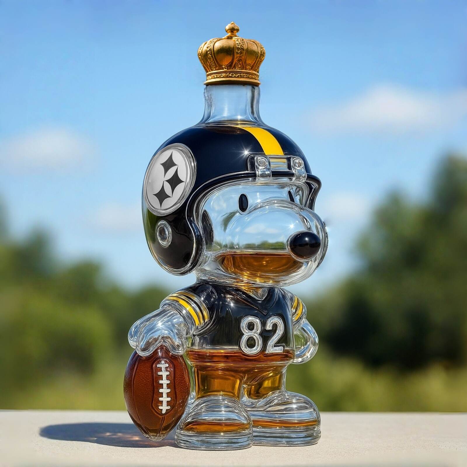 Steelers SNP Whiskey Bottle