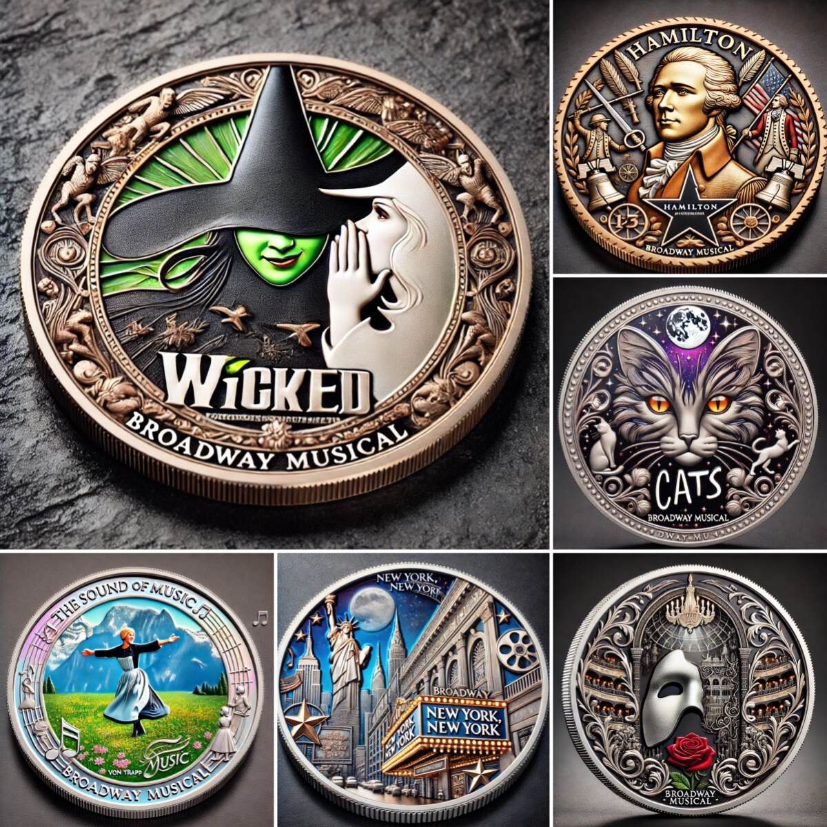 Broadway Classic Theaters Commemorative Coin