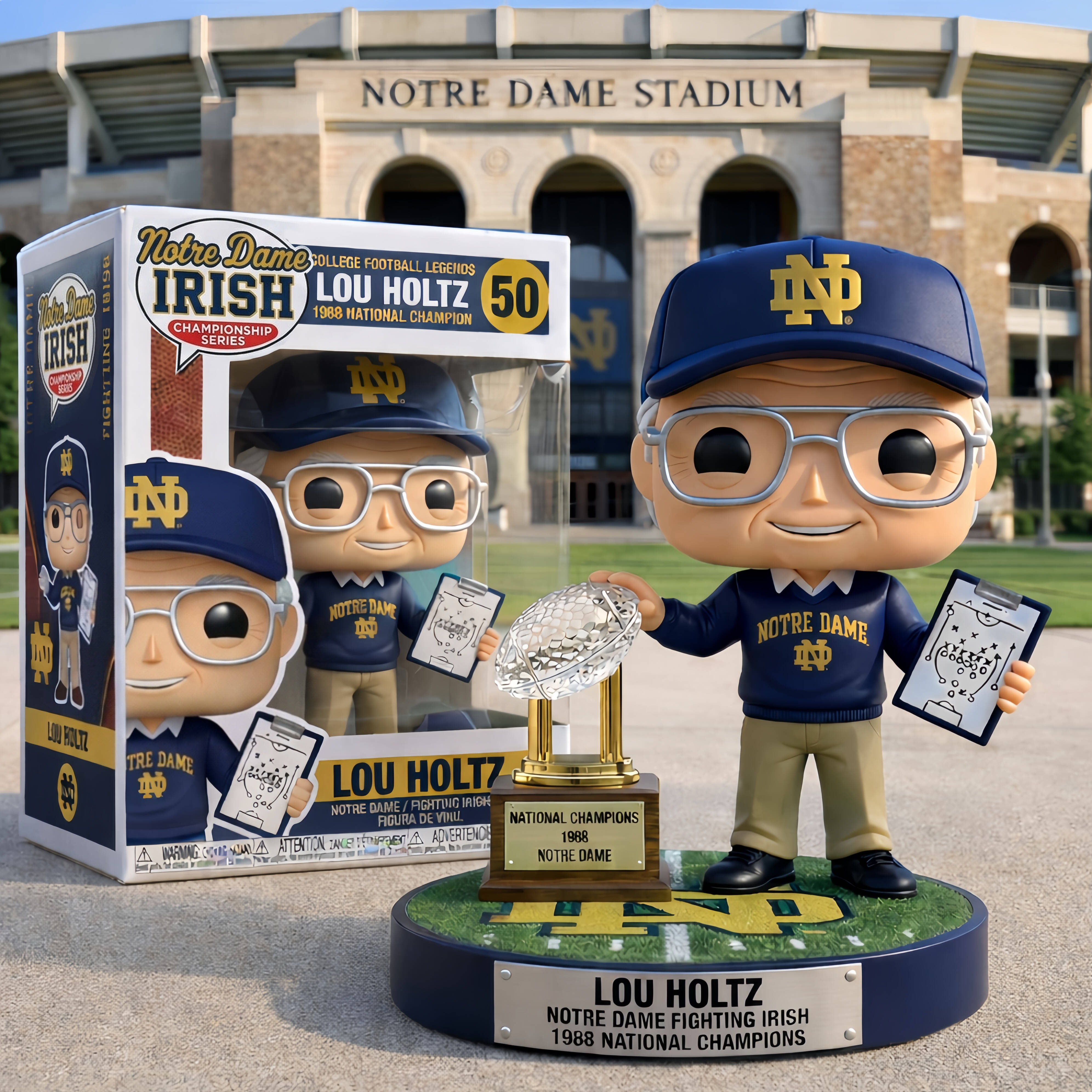 Lou Holtz Commemorative Pop! Figure