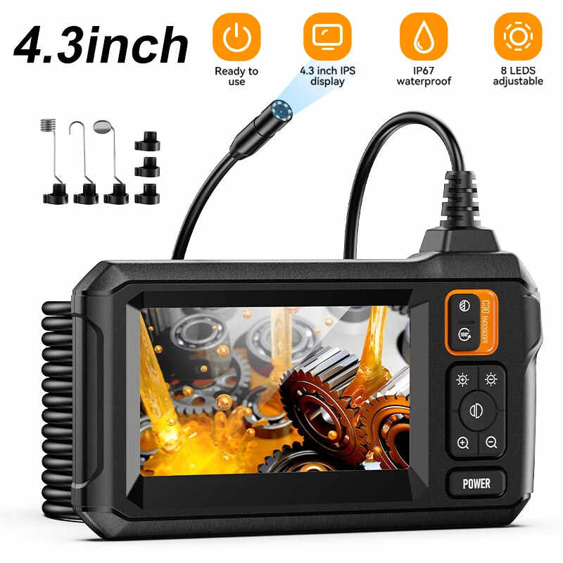 Industrial Endoscope Camera - 4.3