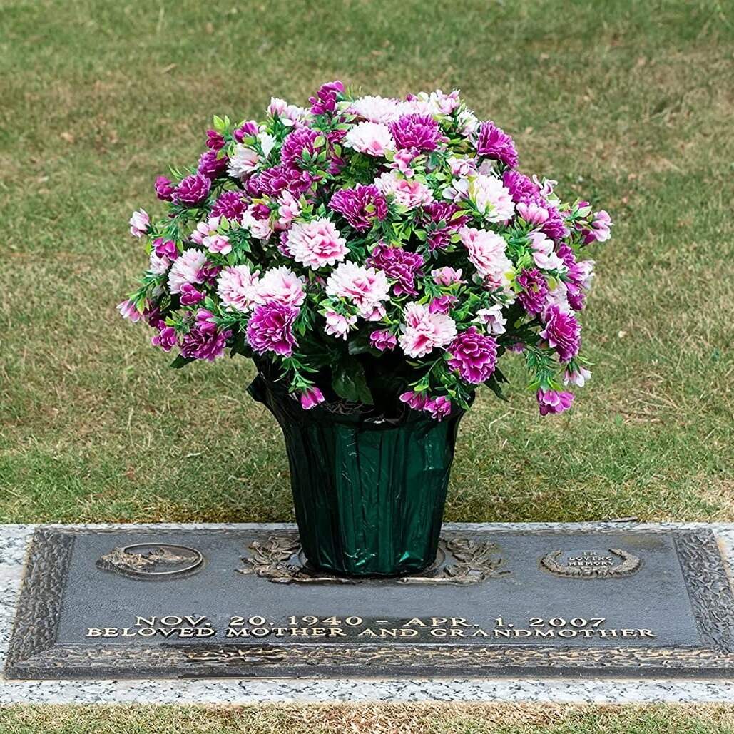 🏆Last Day 49% OFF⚡Artificial Flowers Sunset Garden Mums Bouquet Decoration - UV resistant, Waterproof, Windproof