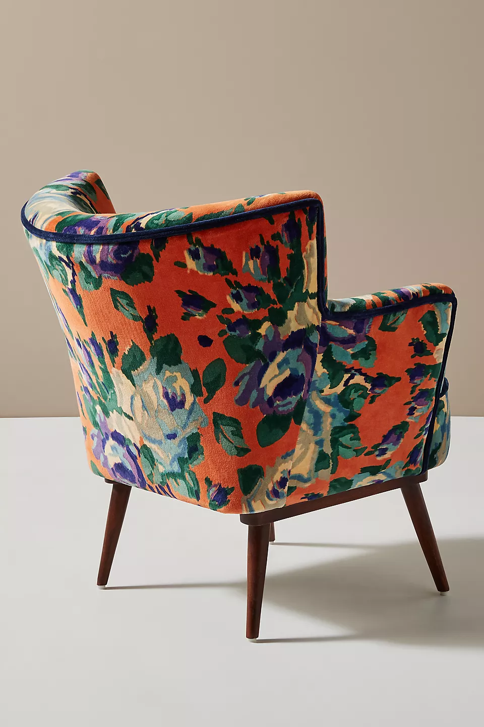 Velvet Tanya Petite Accent Chair