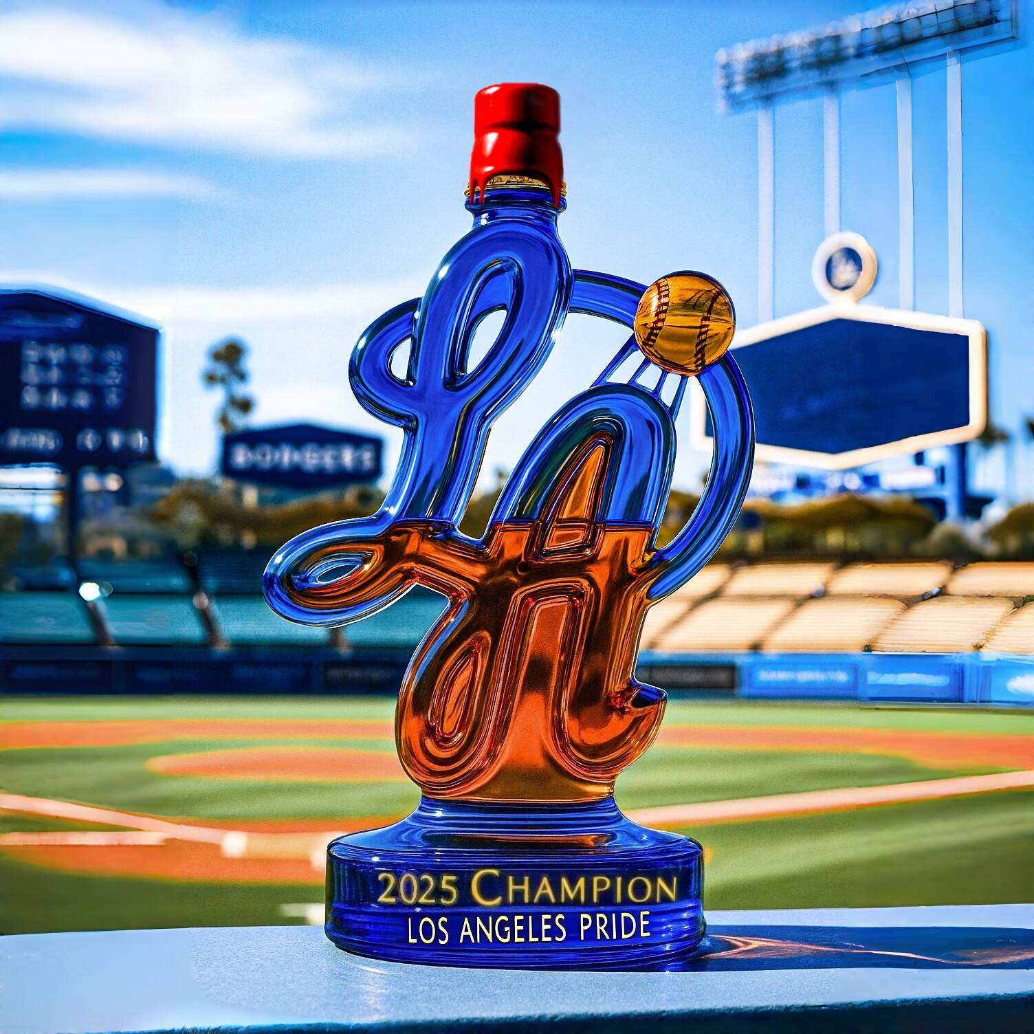 Los Angeles 2025 Championship Commemorative Bottle