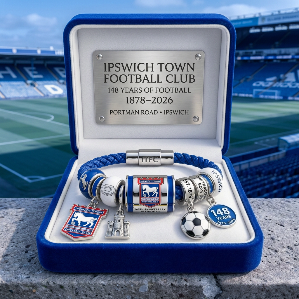 Ipswich Town F.C. 148 Years Commemorate Bracelet