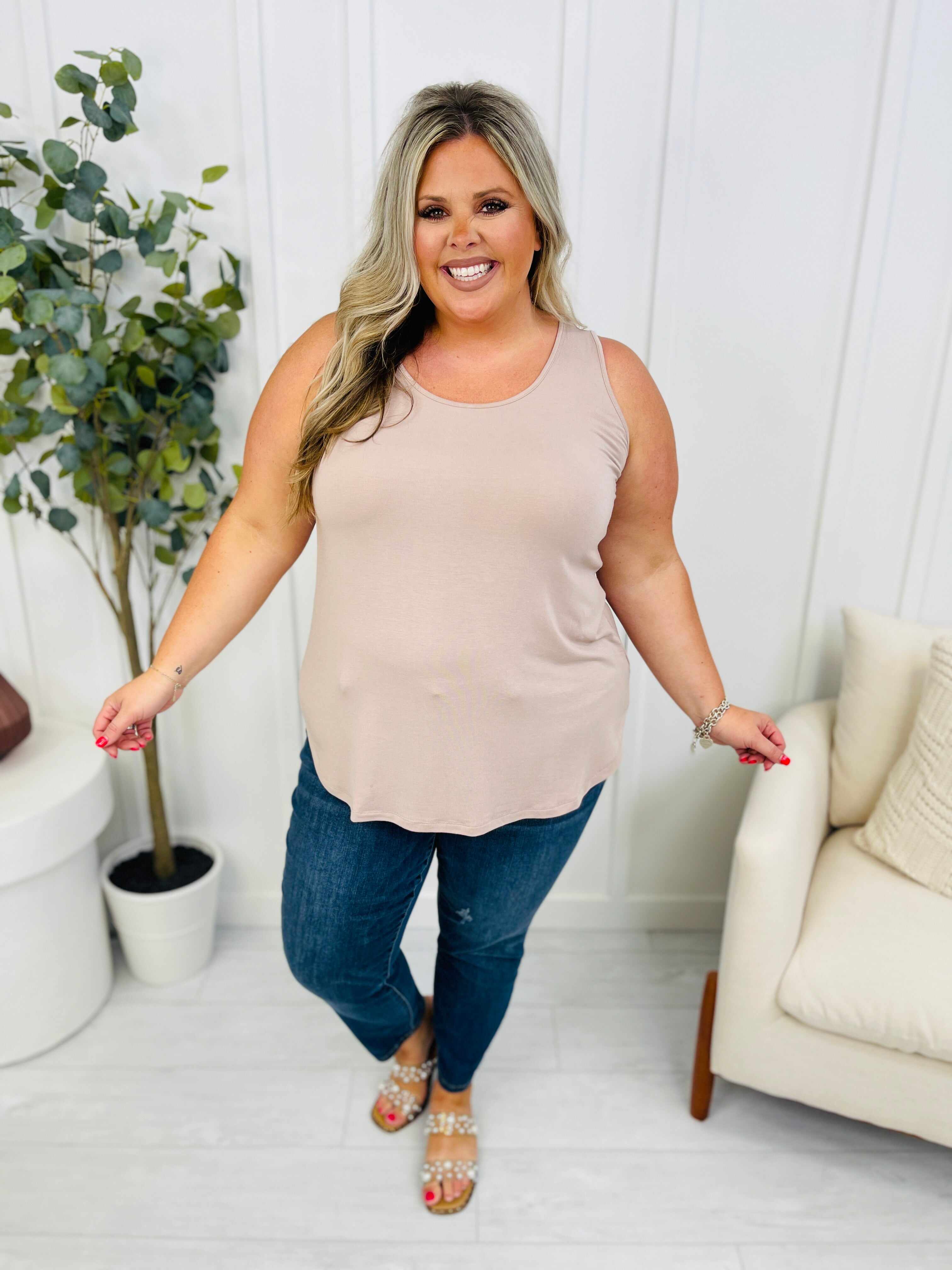 Mid Rise Plus/Reg Everyday Essential Relaxed Fit Jeans - Multiple Inseams!