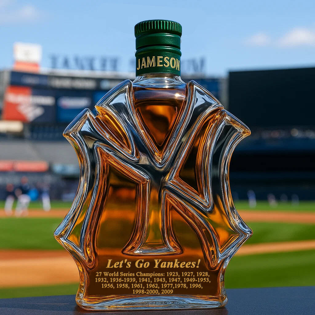 New York Yankees Honor Whisky Bottle
