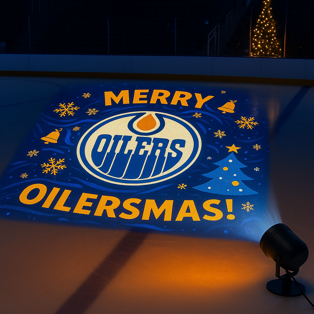 🎄🏒 Official NHL Christmas Projection Light ✨