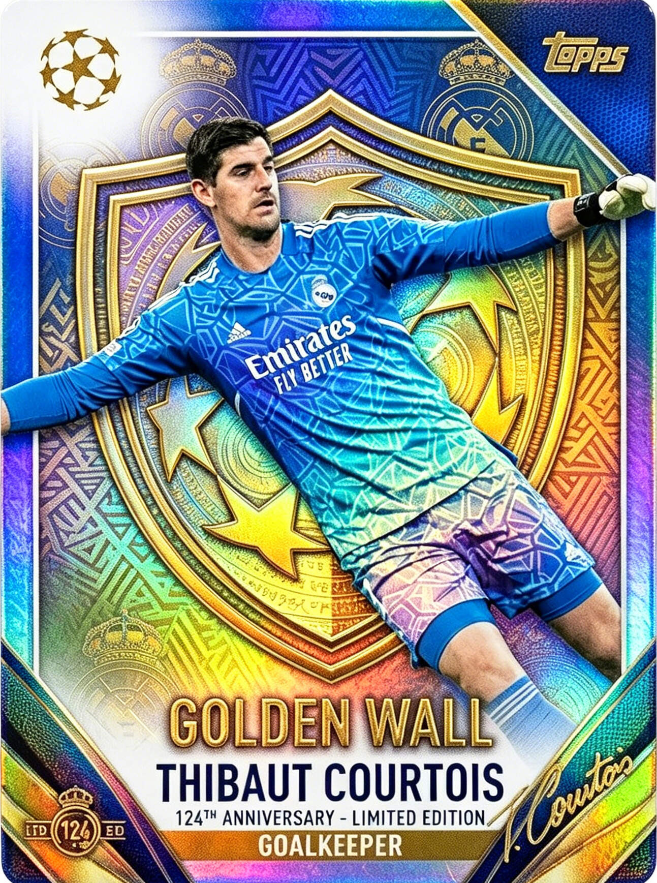 Real Madrid 124th Anniversary Premium Hobby Box