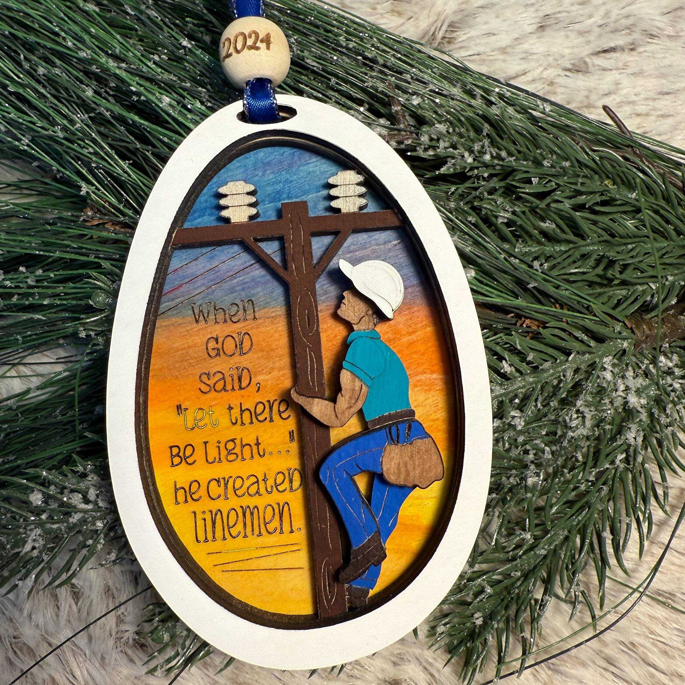 Linemen Ornaments | Meaningful Gift