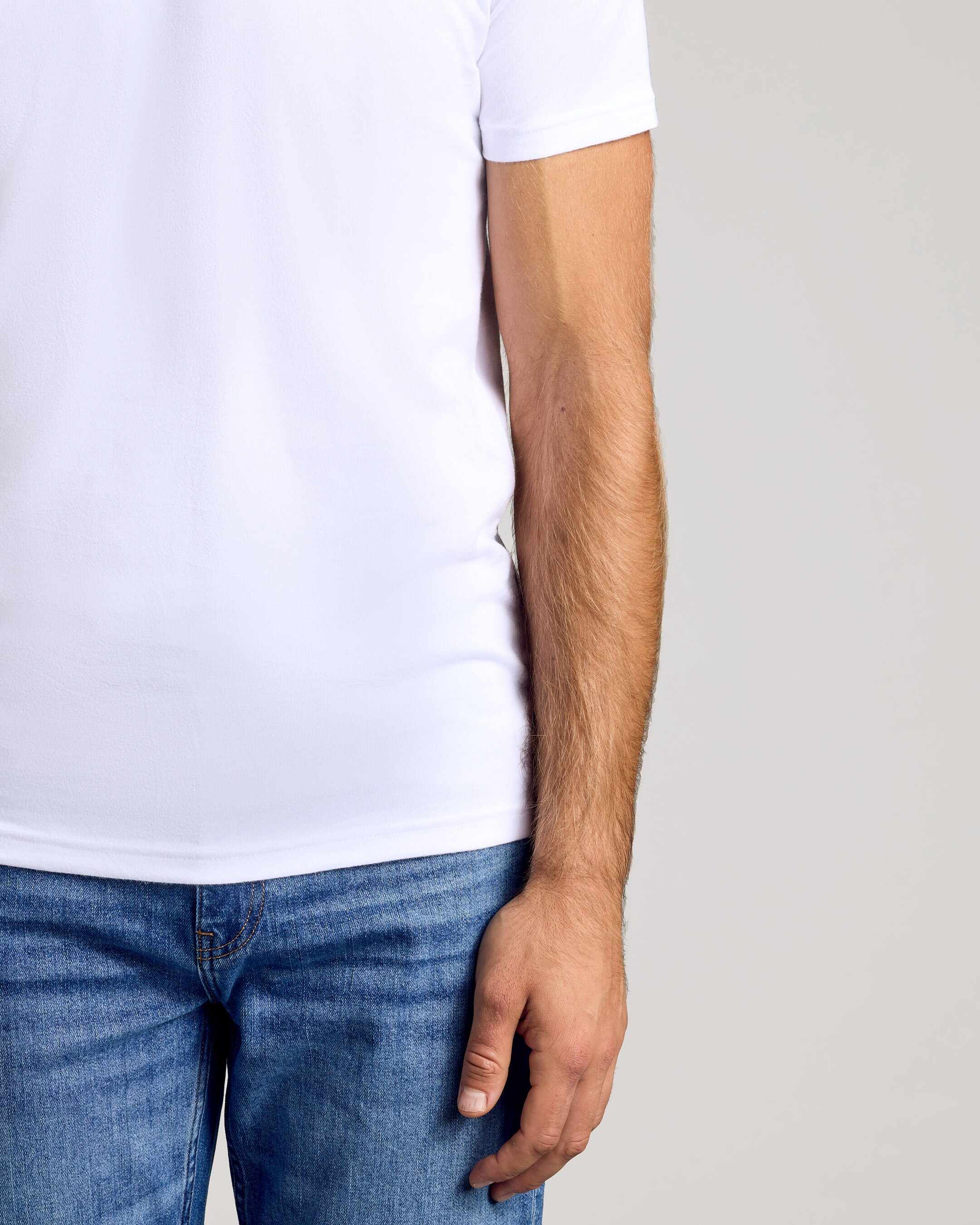 White Classic Crew Neck 3-Pack