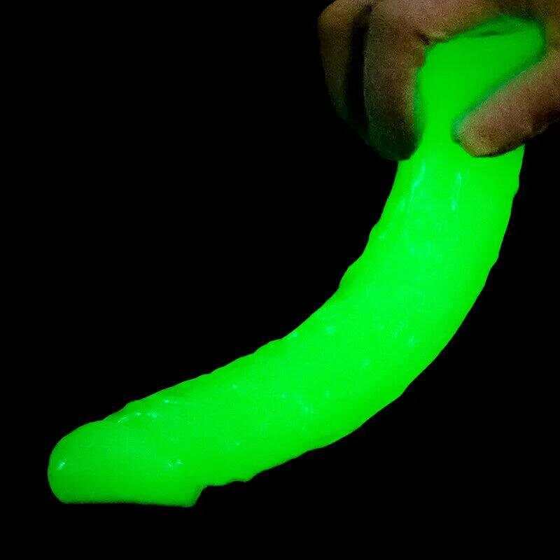 Luminous Realistic Dildo – S/M/L/XL/XXL Sizes with Suction Cup for Women & Couples