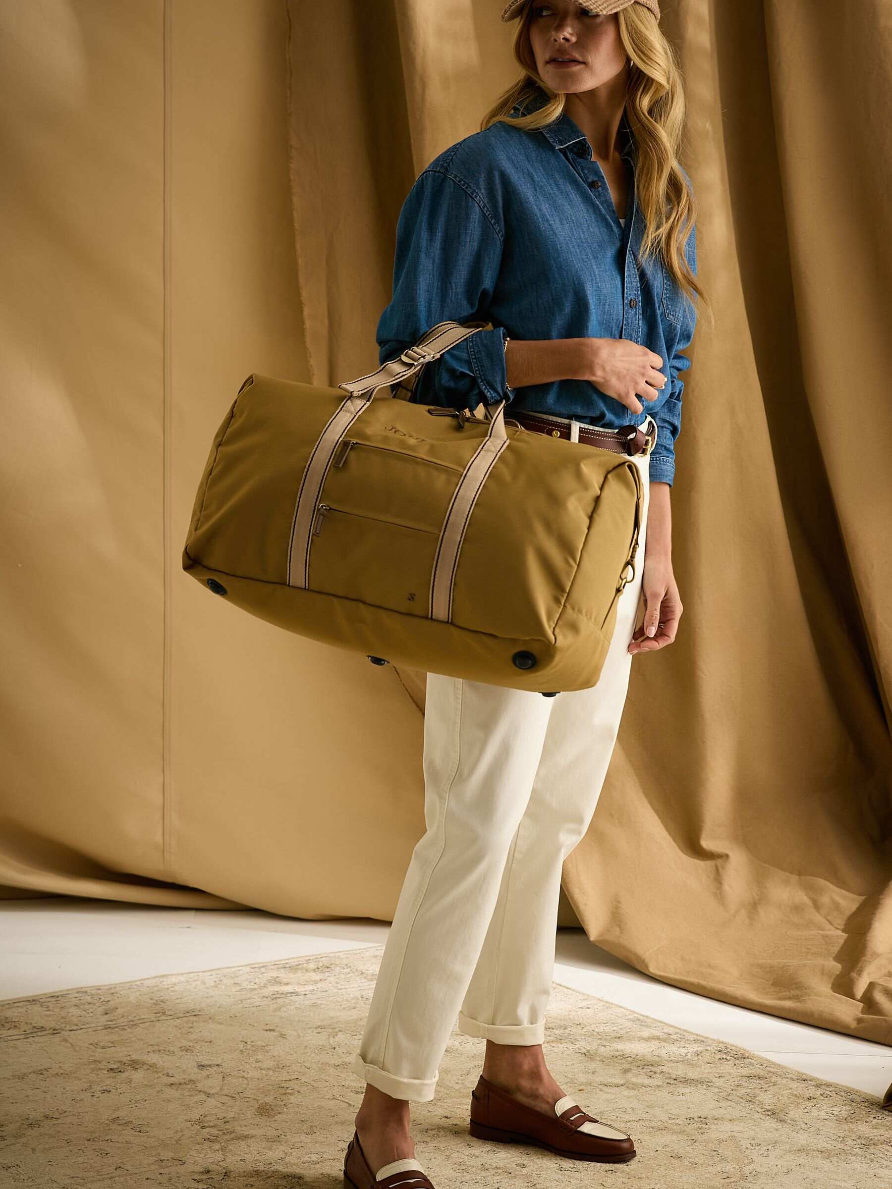 Epwell Tan Brown Joules Duffle Bag
