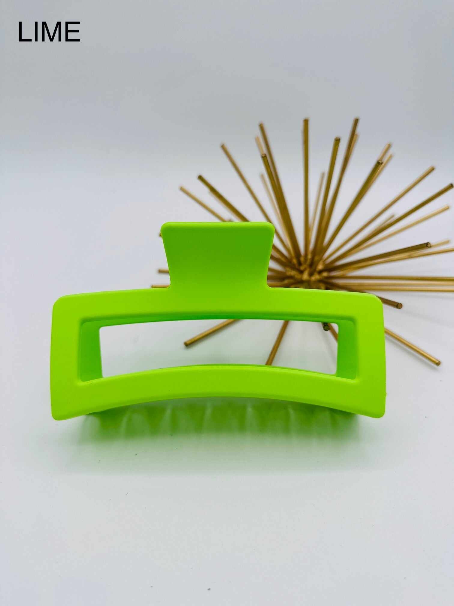 Rectangle Hair Clip- Multiple Colors!