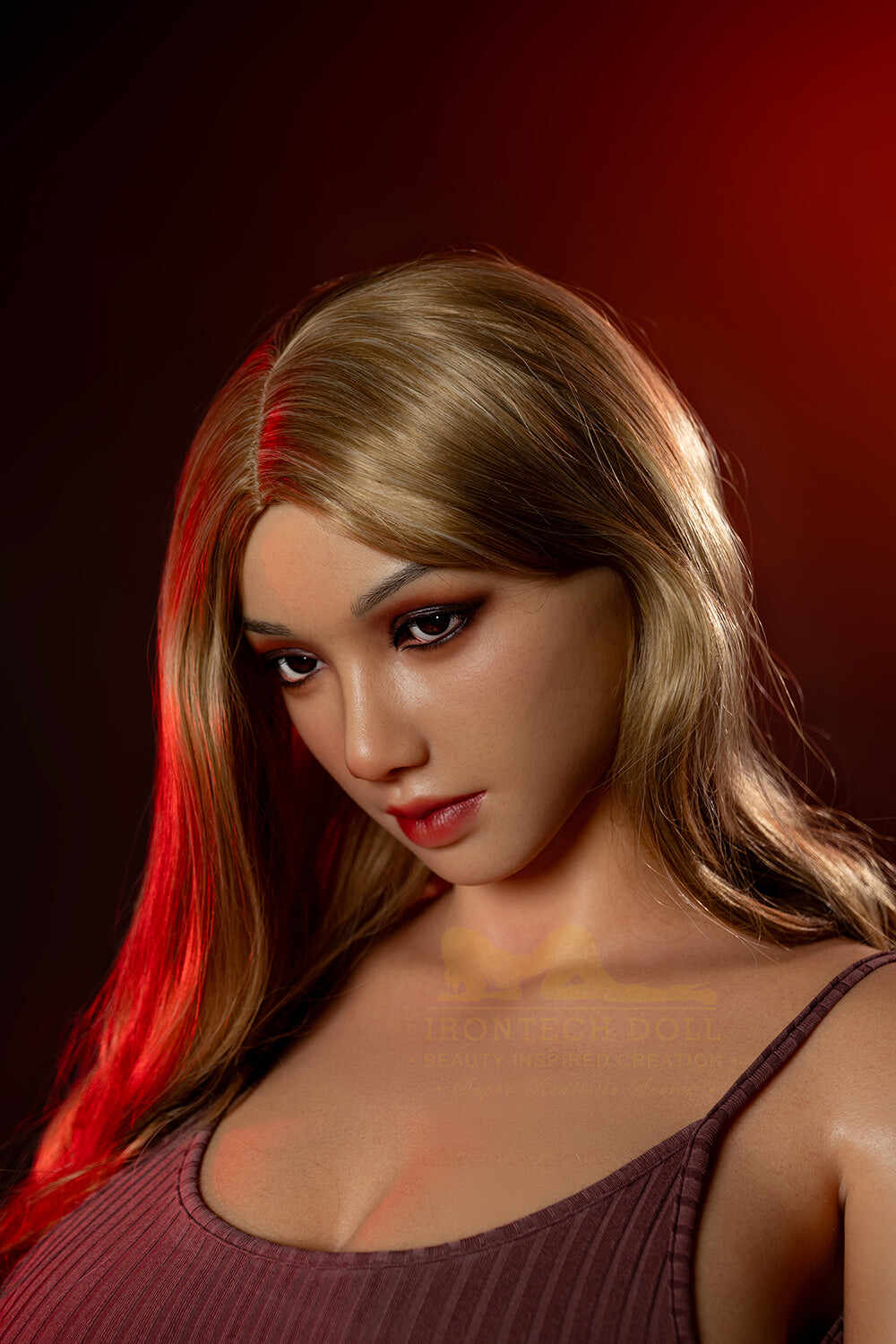 Irontechdoll Rita 5ft25 / 160cm S44 Head Full Silicone Tanned BBW Real-life Sex Doll