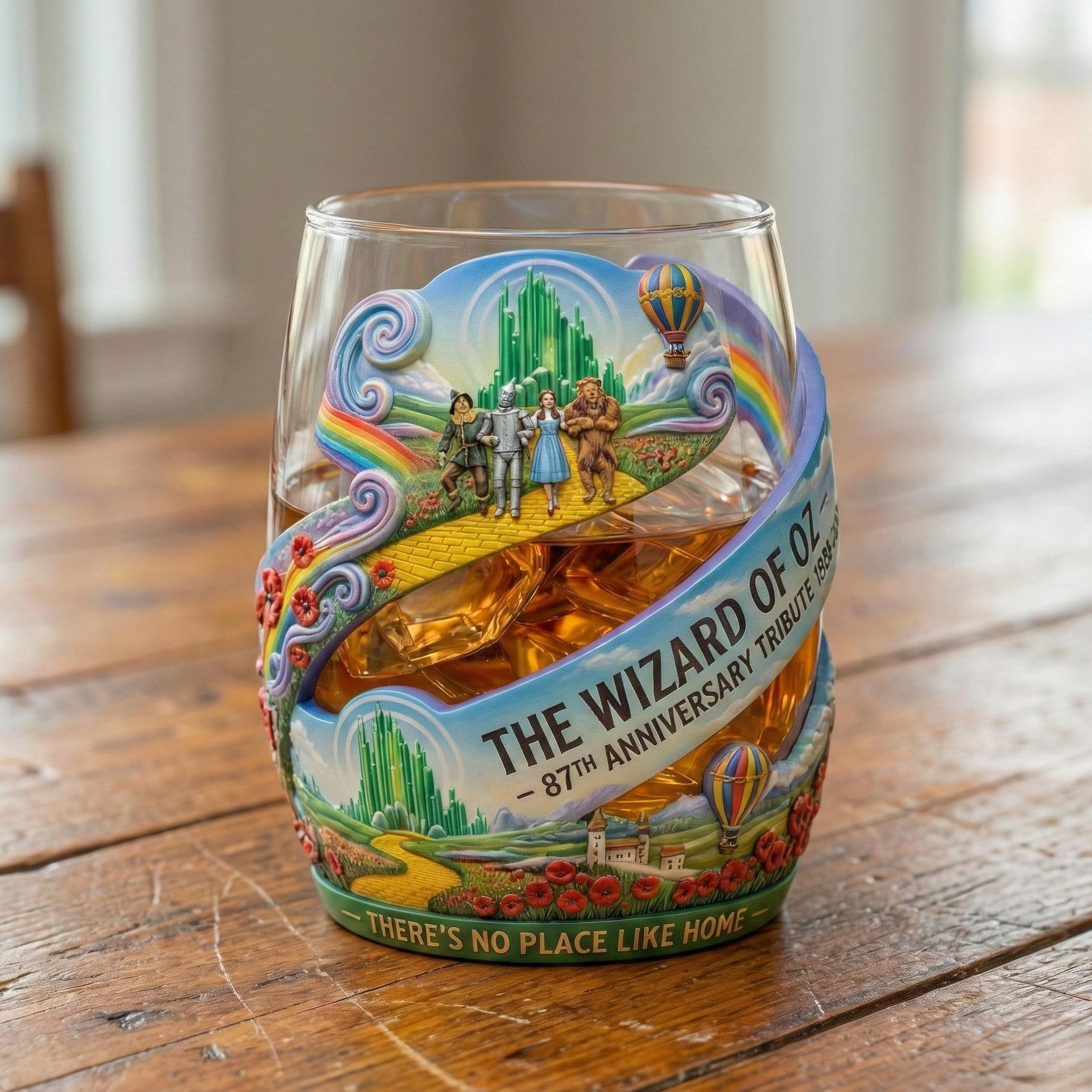 The Wizard of Oz 87th Anniversary Commemorative Drink Glass