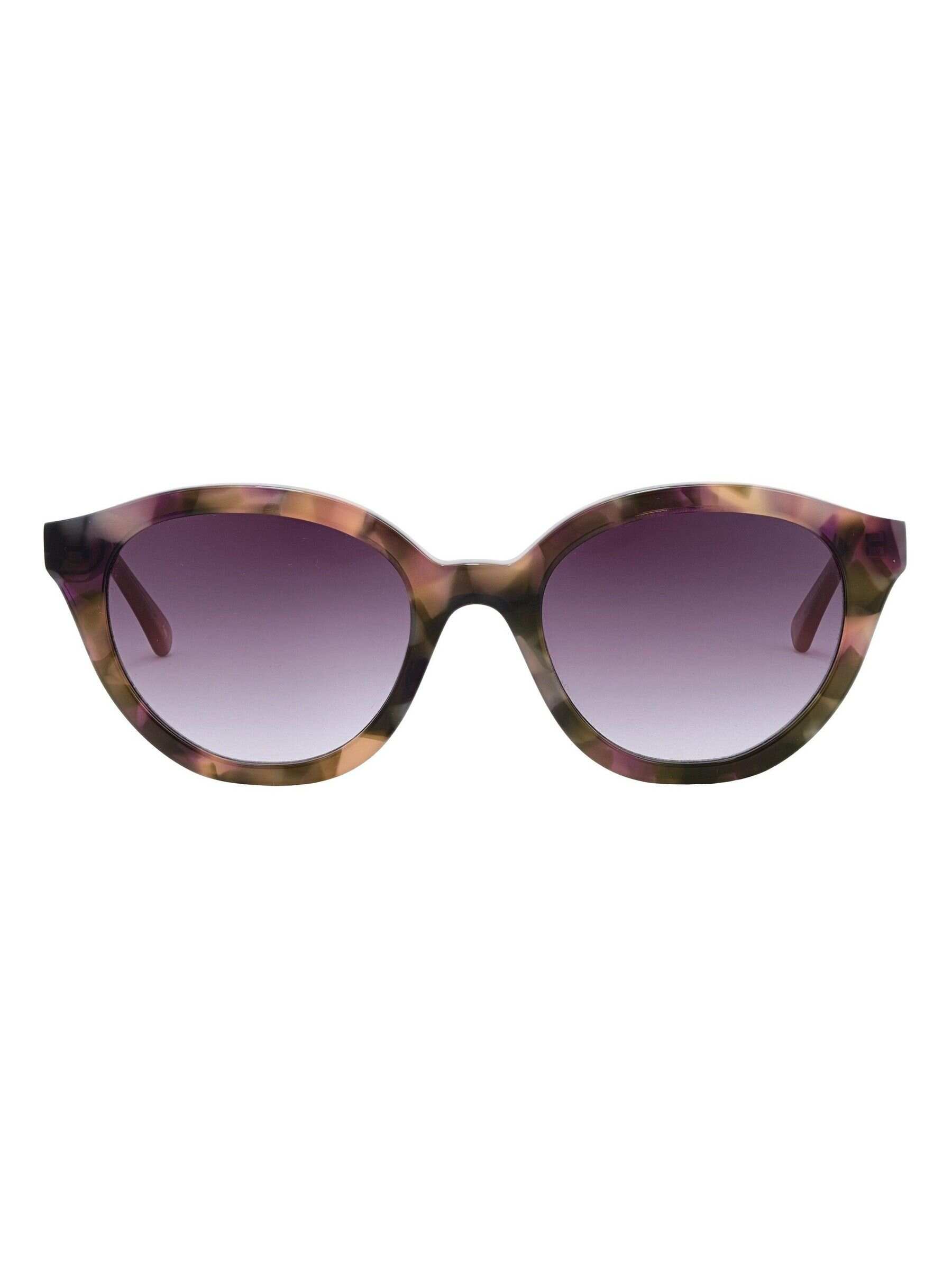 Brown Round Sunglasses