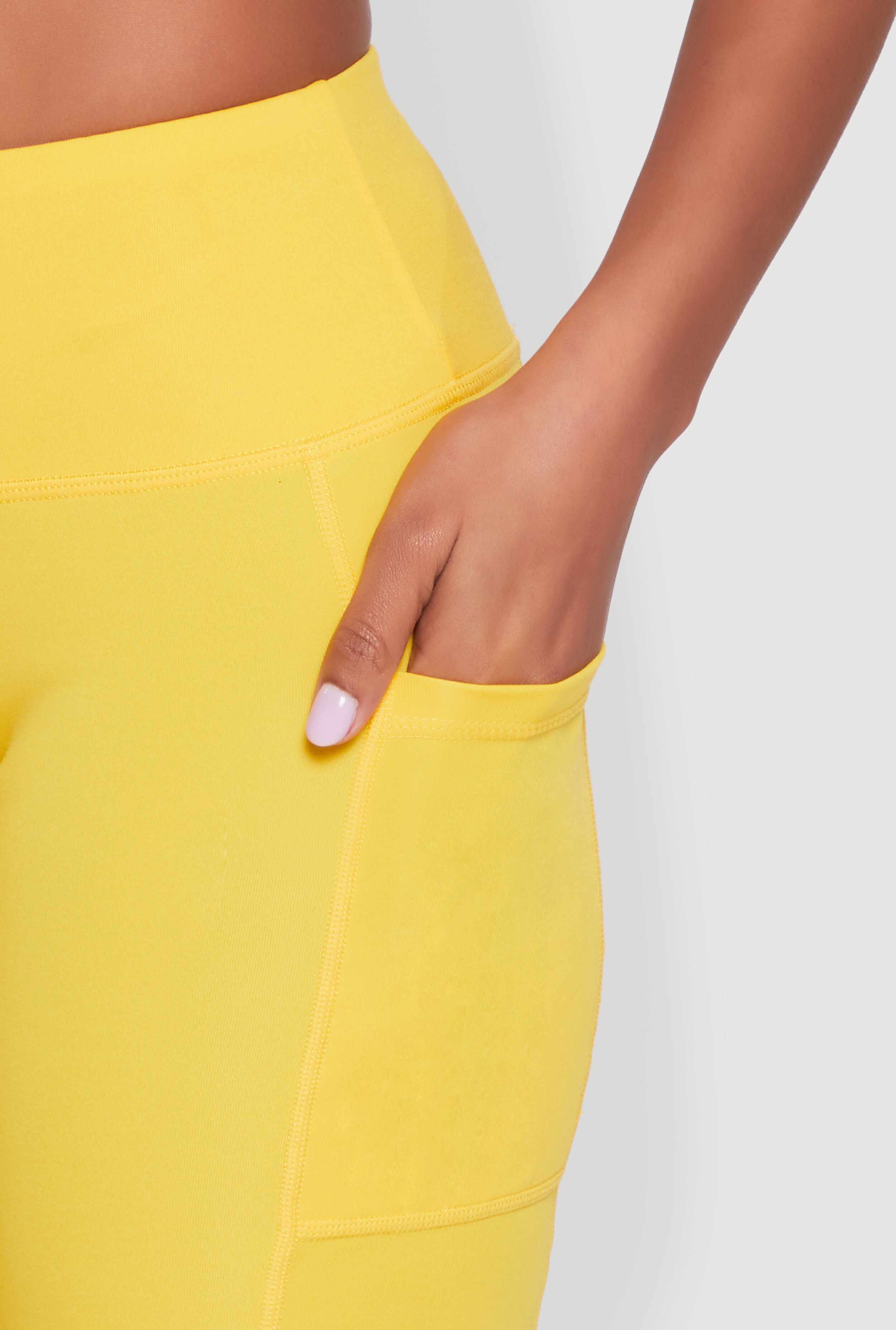 Stylish Bike Shorts with Tummy Tucker and Side Pockets