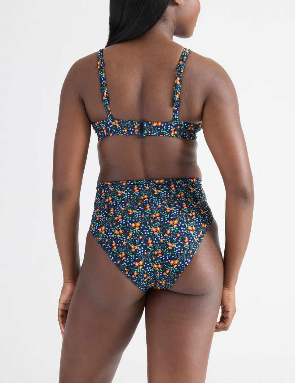 Leakproof Sculpt High Rise High Cut Swim Bottom