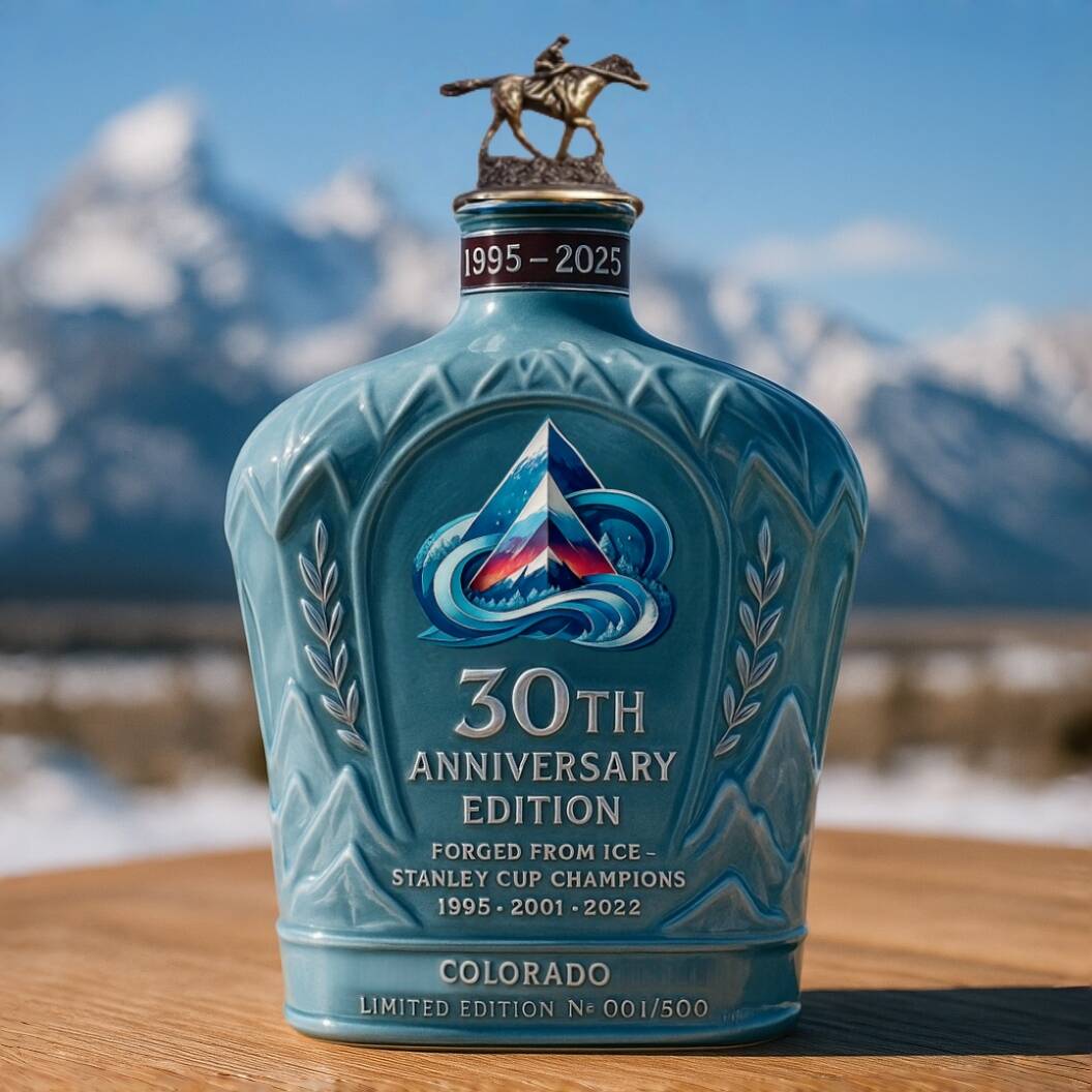 CA 30th Anniversary Whiskey Bottle