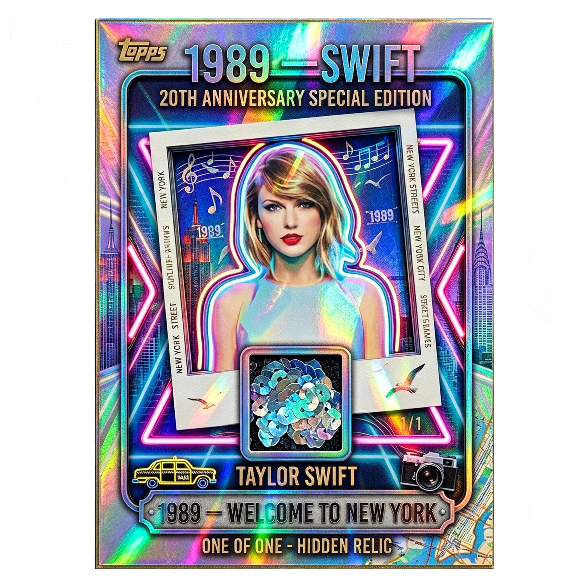🎤 Taylor Swift 20th: Eras Legacy Cards – Ultra Premium Collection