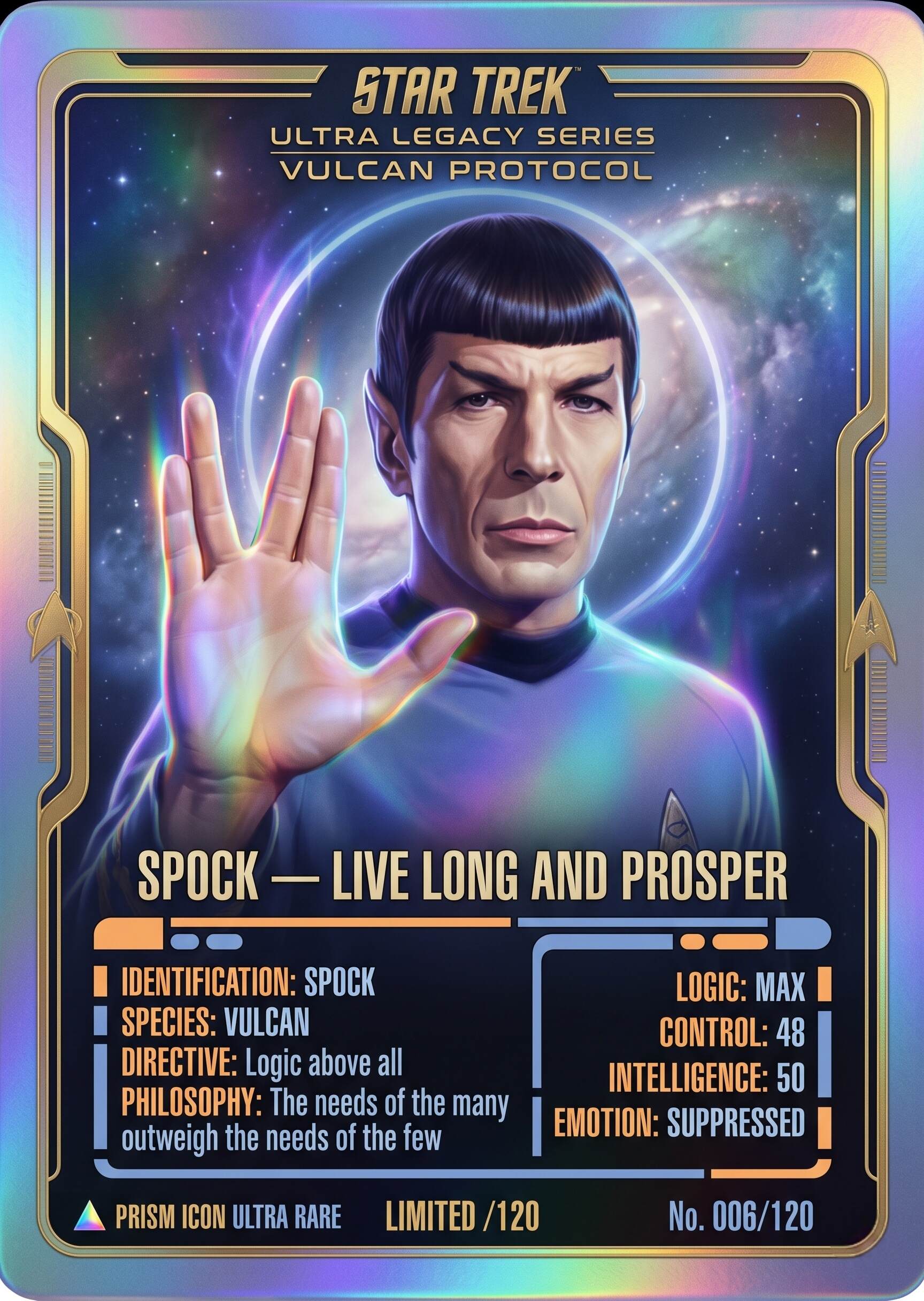 Star Trek 60th Anniversary Collector Card Box