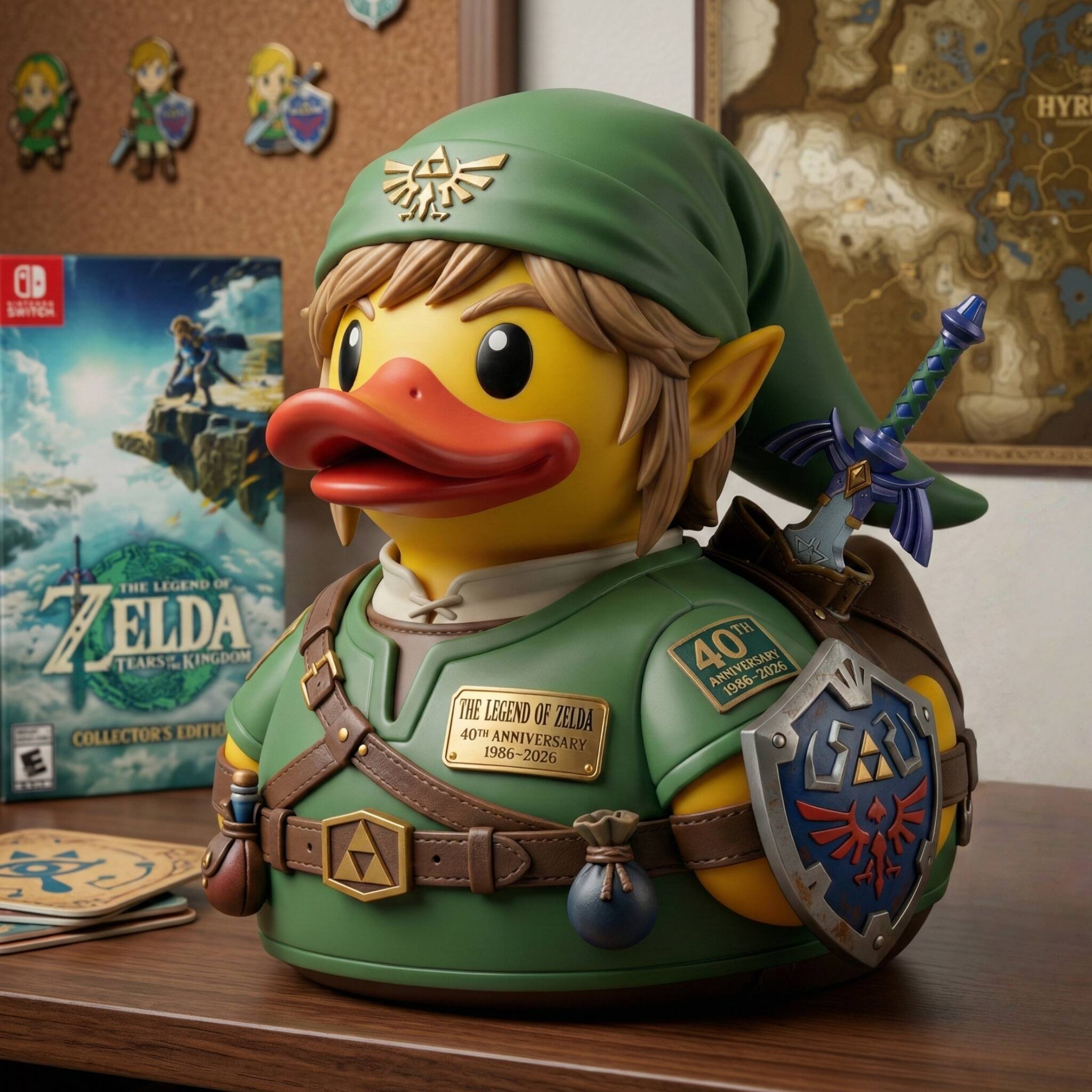 The Legend of Zelda 40th Anniversary Hero Duck(1986–2026)