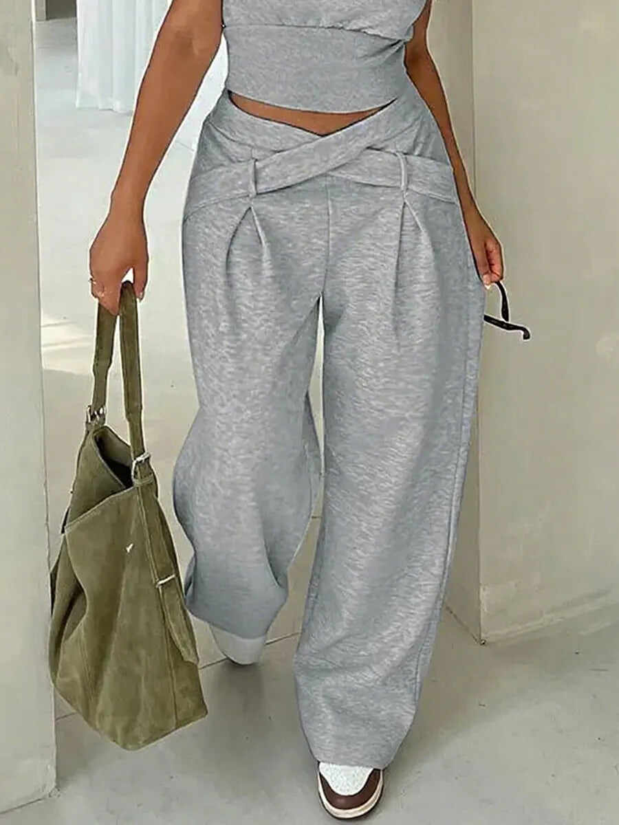 🔥Summer Arrivals🌟Women's Fashion Casual Solid Color Cotton Pants