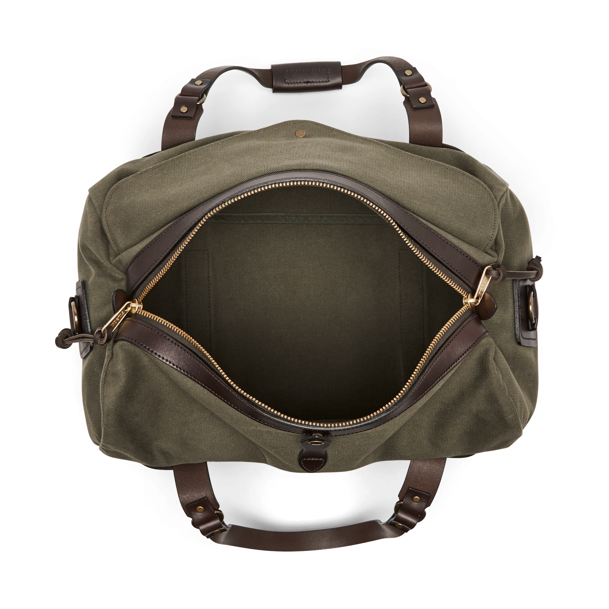Medium Rugged Twill Duffle Bag - Otter Green