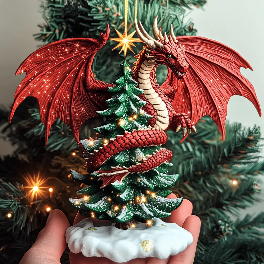 Dragon Festive Ornaments
