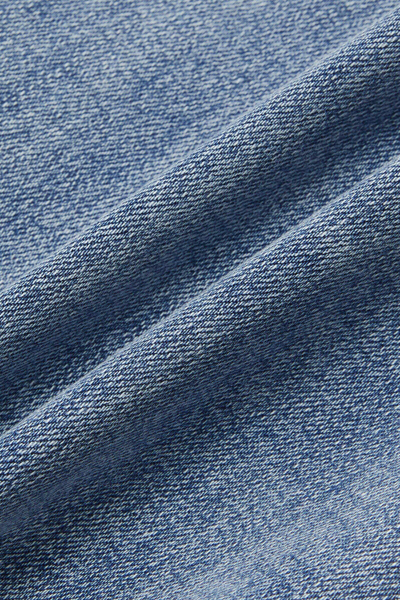 Wash Contrast Stitch Low Waist Bootcut Jeans