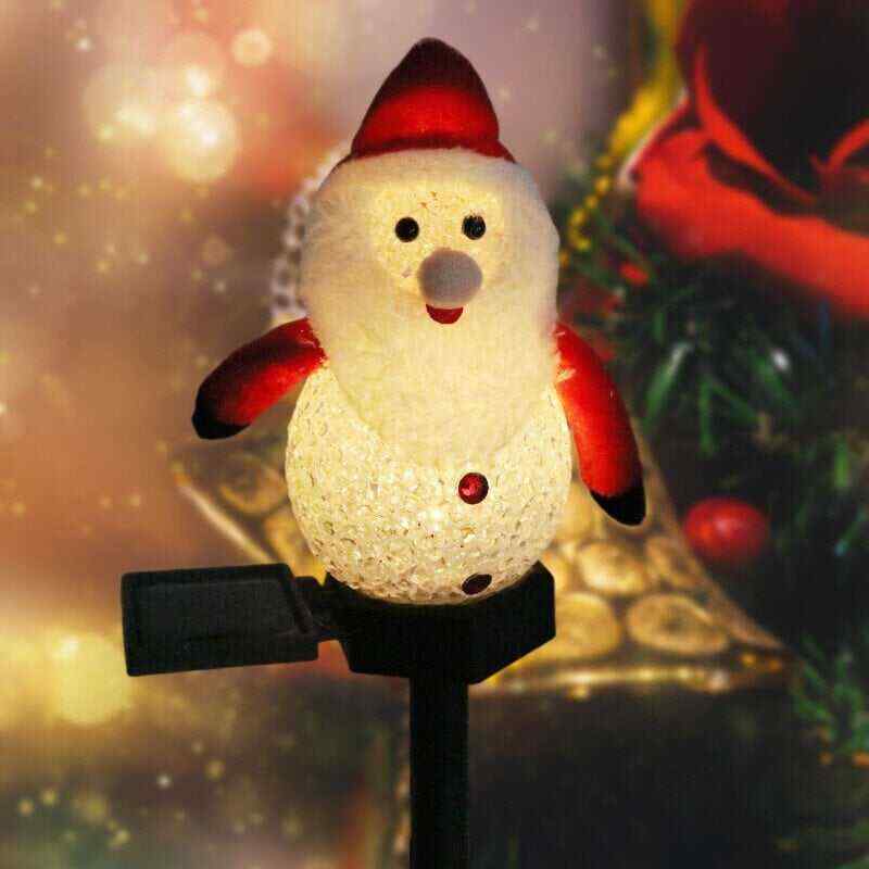 Christmas sales -- Waterproof solar snowman lamp