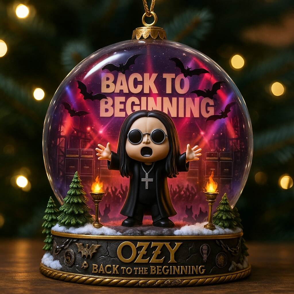 Ozzy Osbourne – Back to the Beginning Christmas Ornament