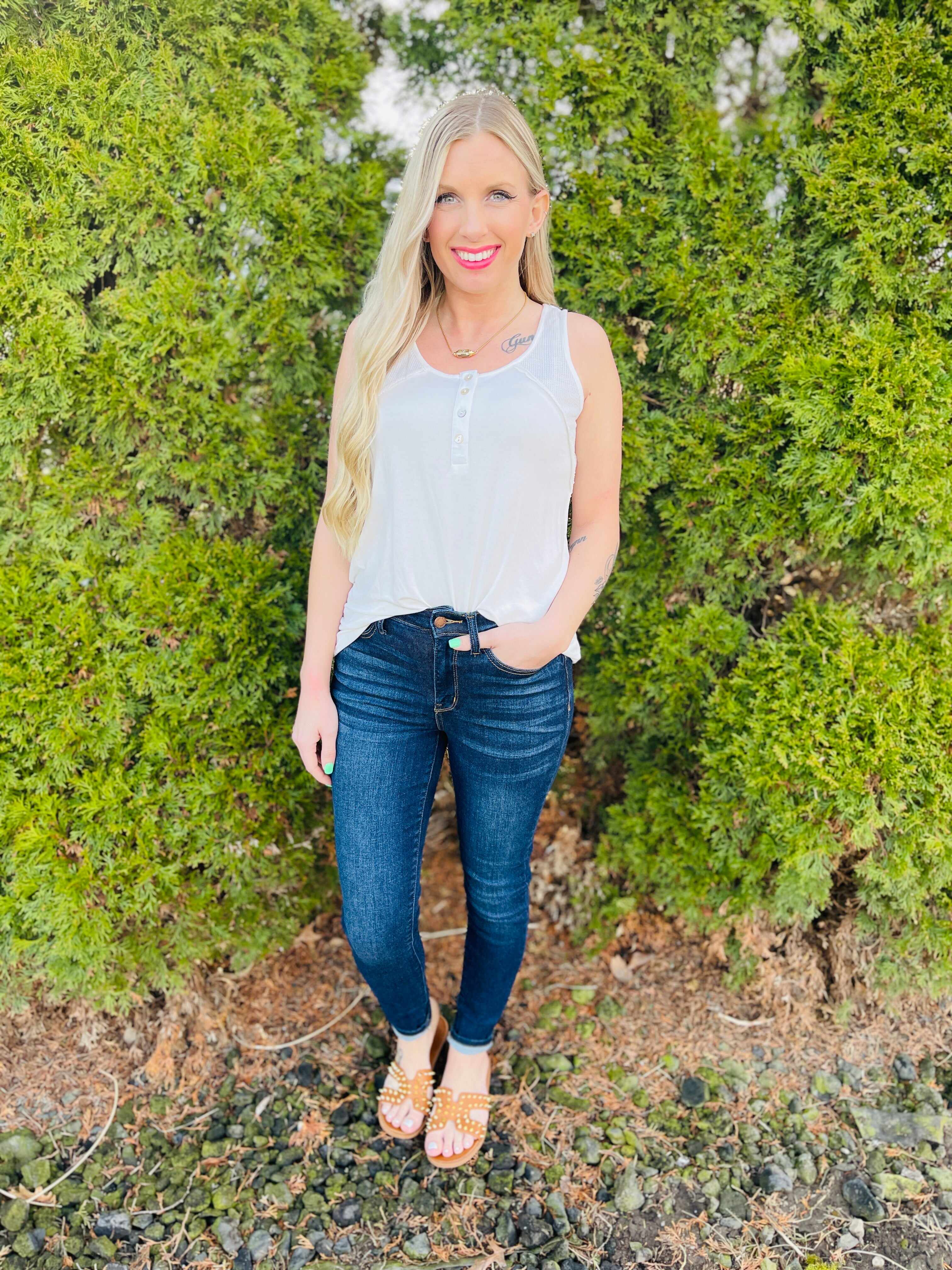 Restock! BEST SELLER! PLUS/REG The Holy Grail of Nondistressed Skinny Jeans