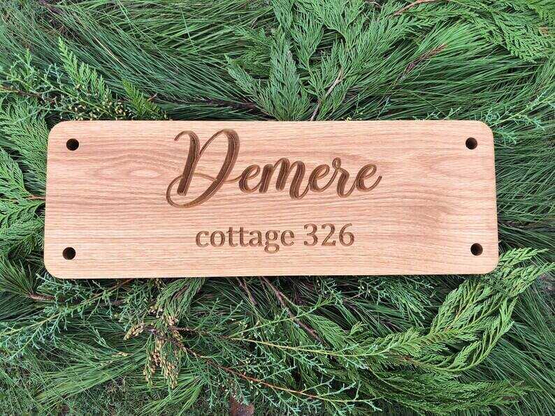 SEA ISLAND white oak personalized swing