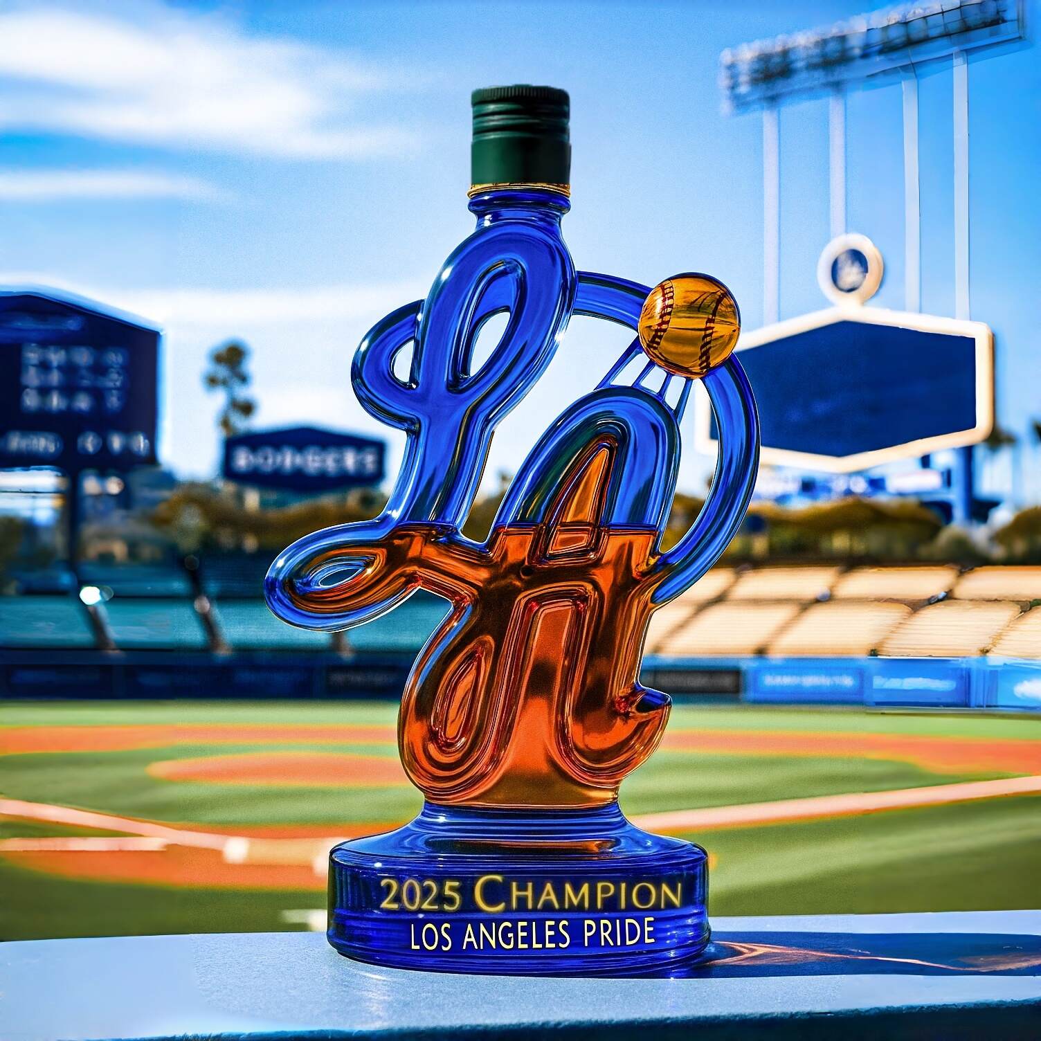 Los Angeles 2025 Championship Commemorative Bottle
