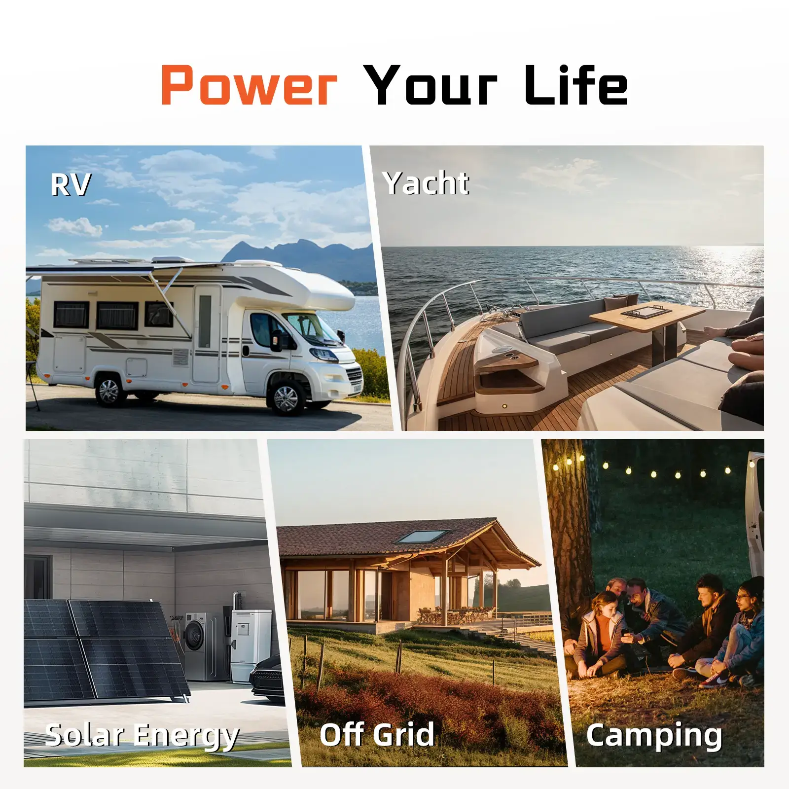 12V 100Ah LiFePO4 Bluetooth Lithium Battery, Built-in 100A BMS & Low-Temp Protection, for RV/Marine/Trolling Motor/Off-Grid/Home Backup