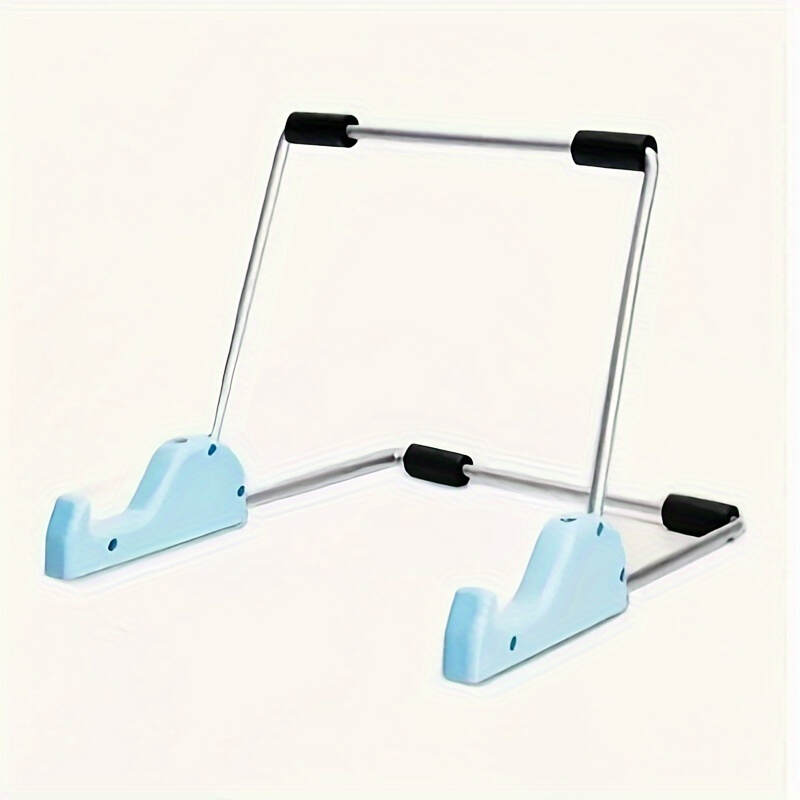 [Compact Tablet Stand] Lightweight and Collapsible Tablet Stand | Compact Size, Universal Compatibility, Metal Laptop Support, Multiple Bright Colors Available, Portable Design for Tablets, Phones, and E-Readers
