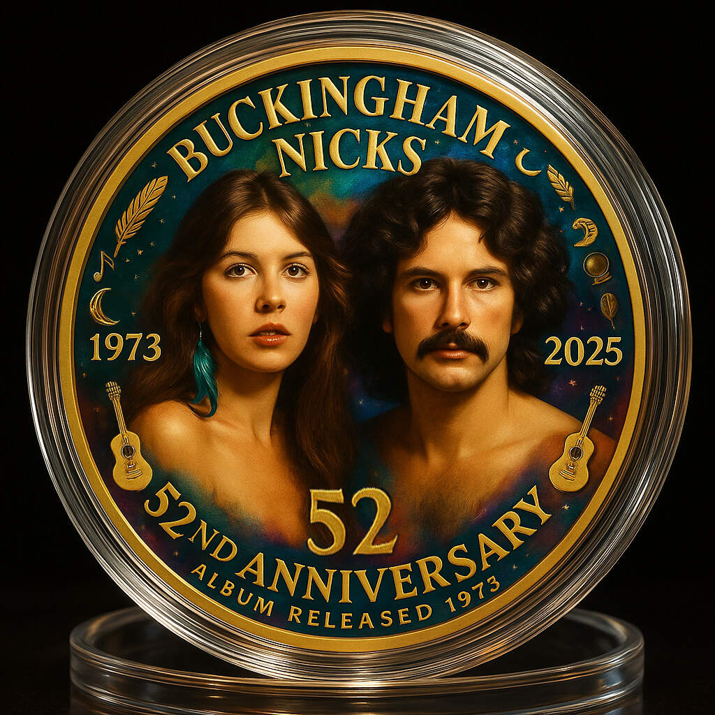 Buckingham Nicks 52nd Anniversary Coin