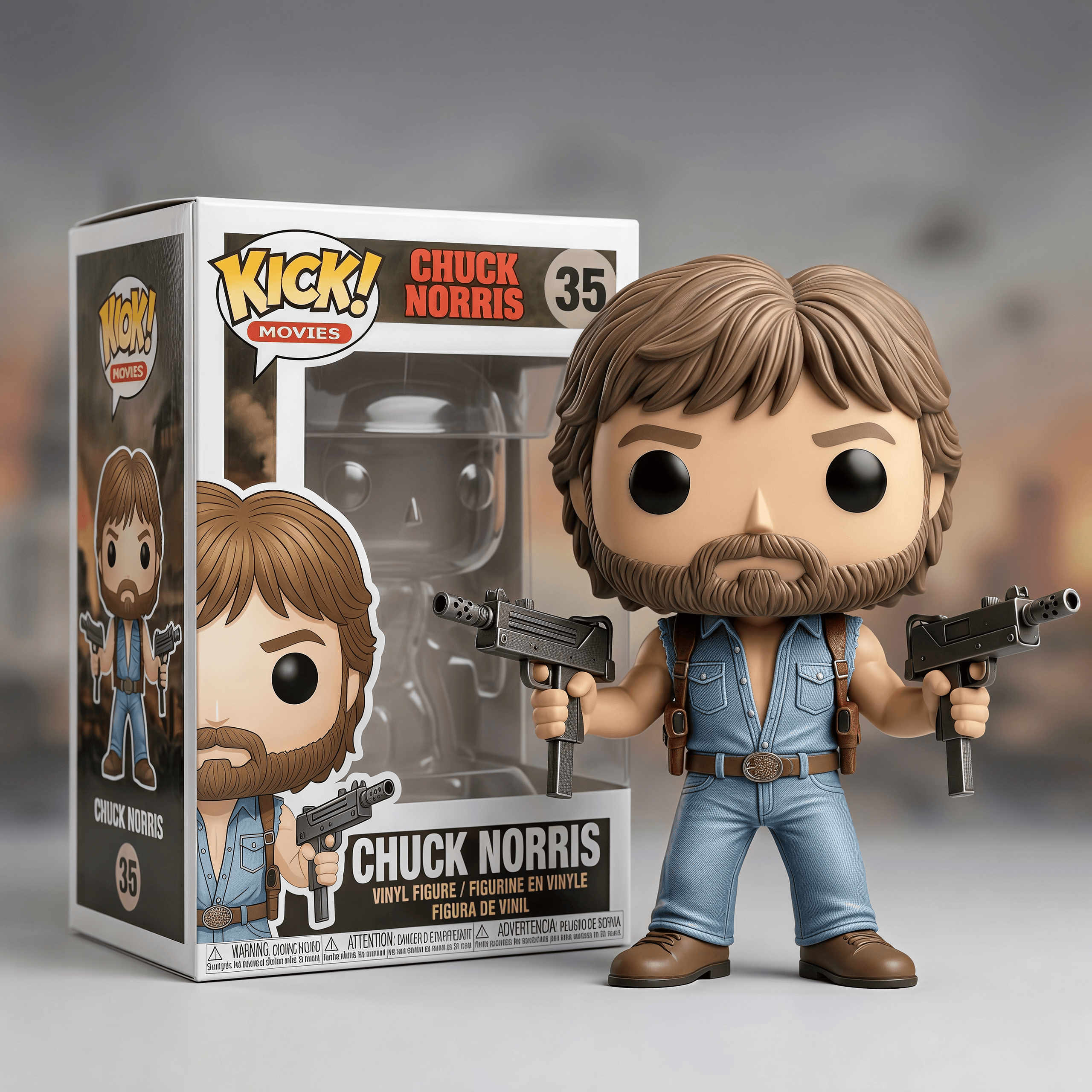 Honoring the Legend Chuck Norris: Invasion U.S.A. Pop!