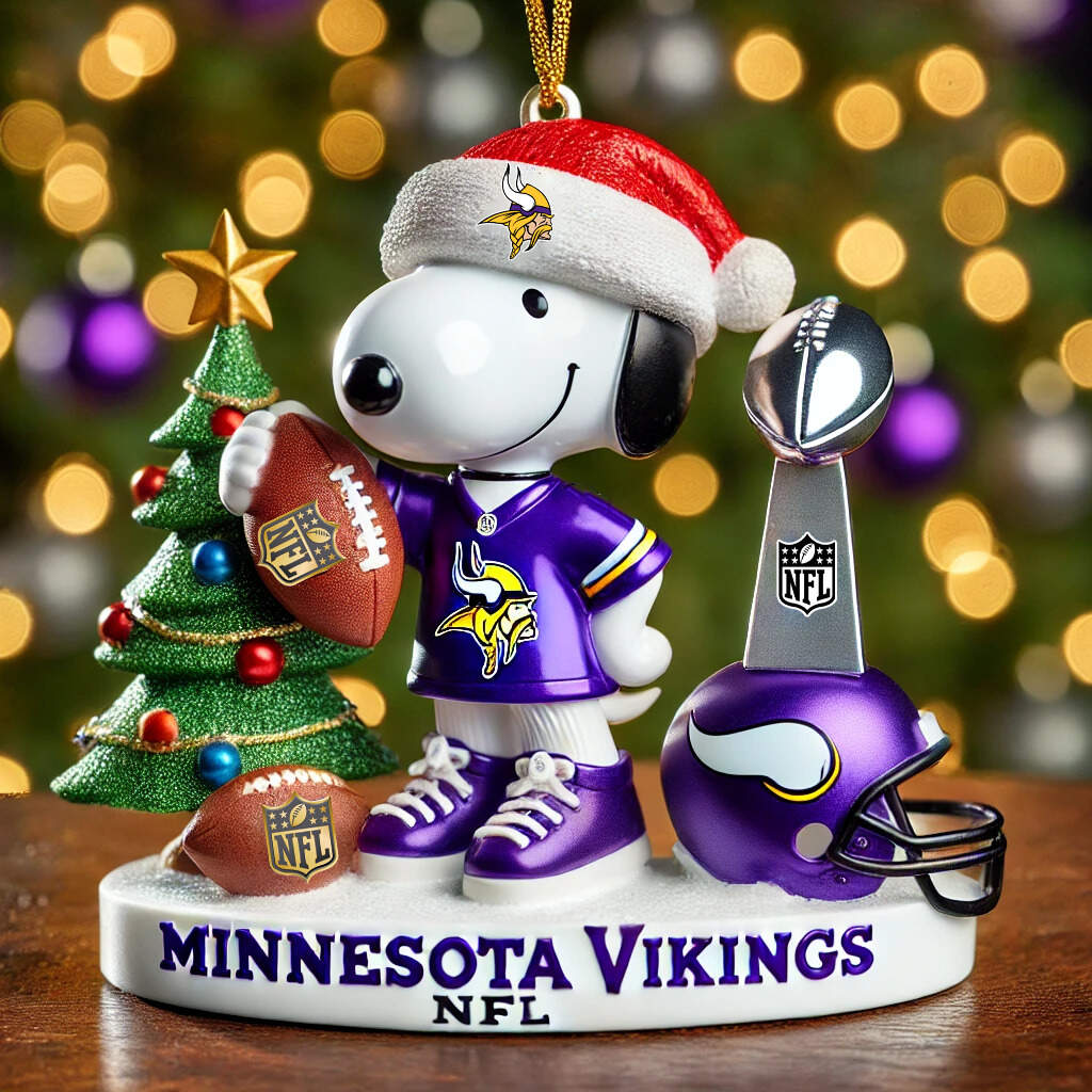 Football Team Christmas Ornaments