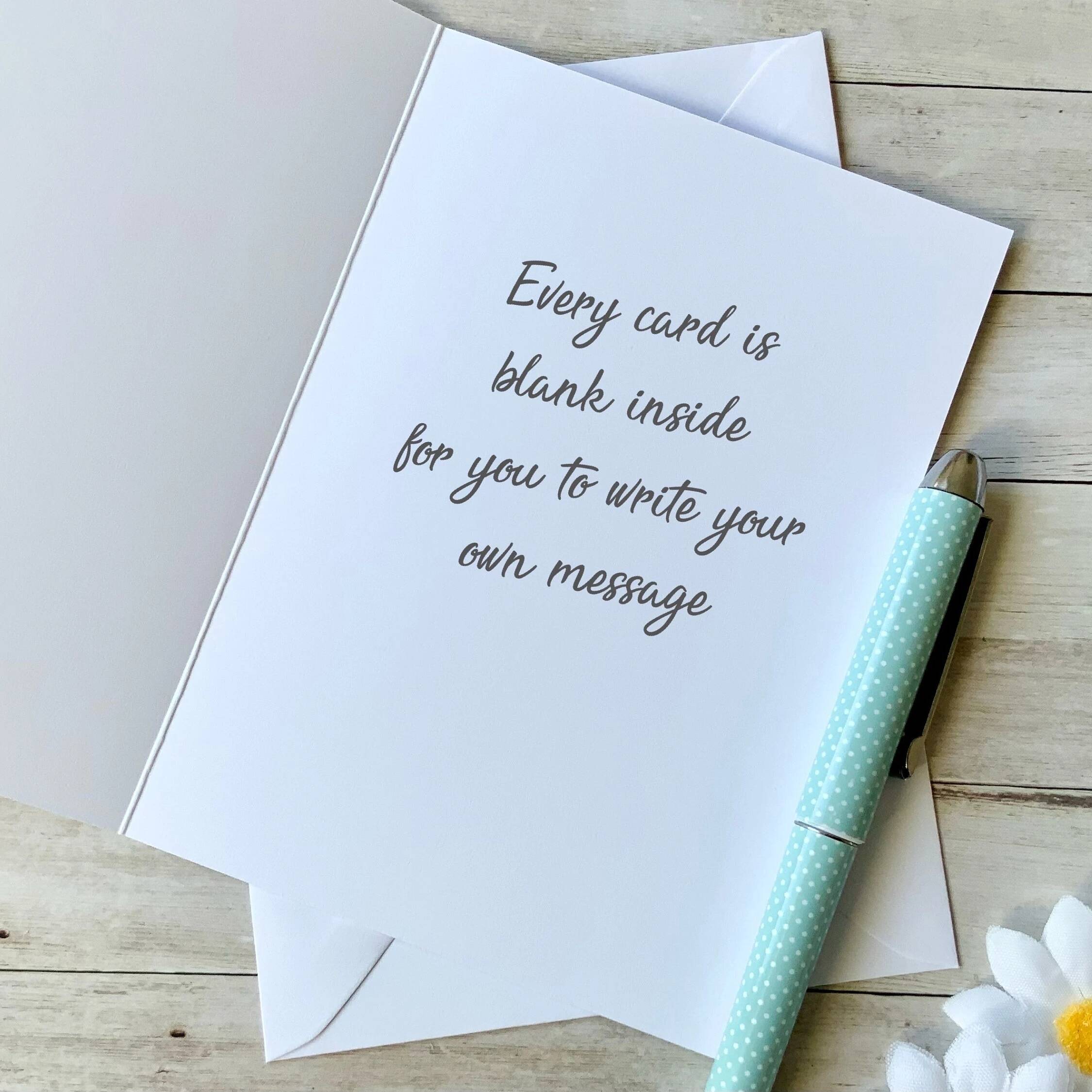 A Little Card Of Positivity | Anxiety Card