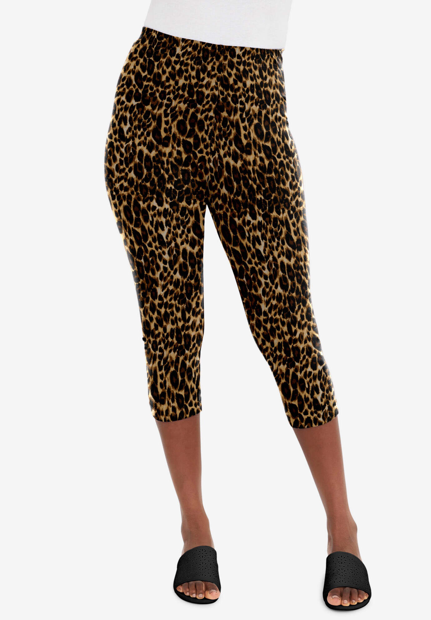 Everyday Stretch Cotton Capri Legging