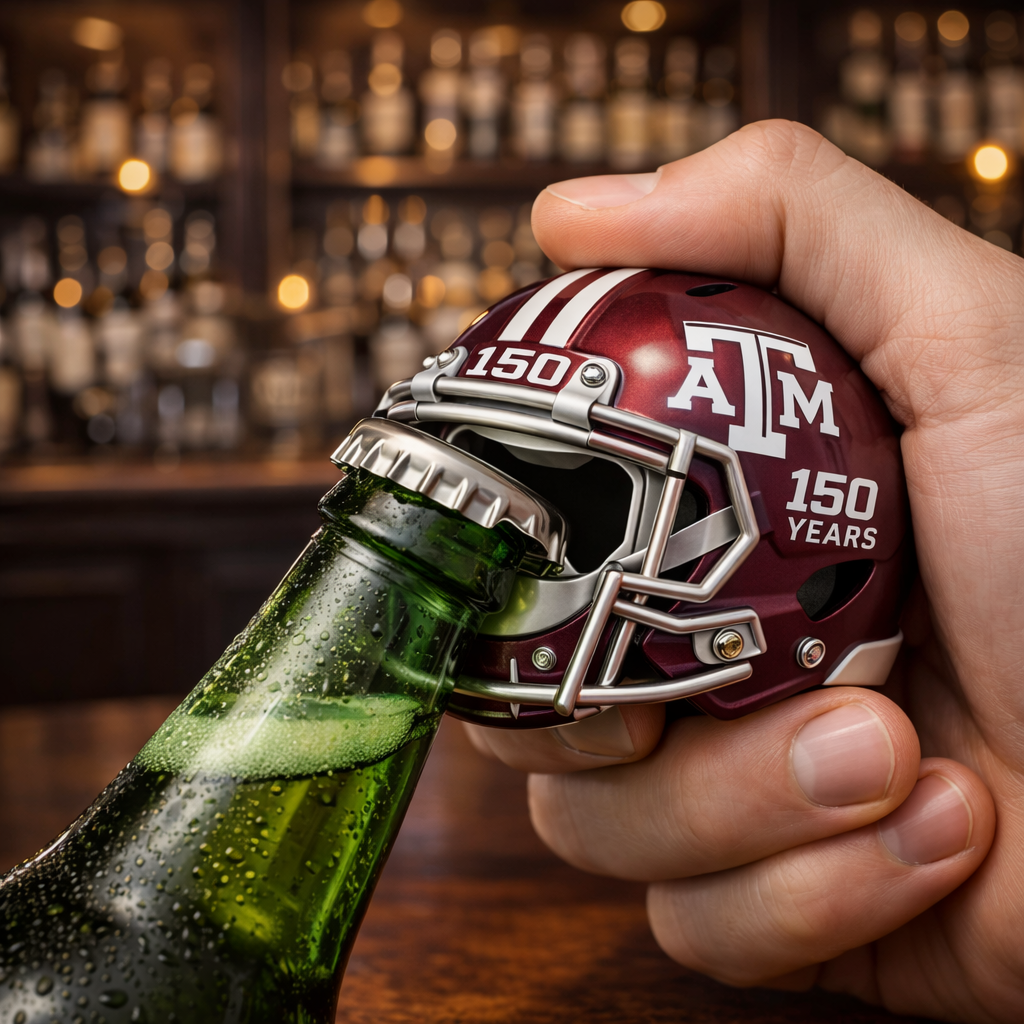 Texas A&M University 150th Anniversary Bottle Opener