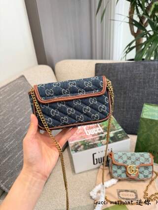 Gucci GG Marmont series mini chain bag
