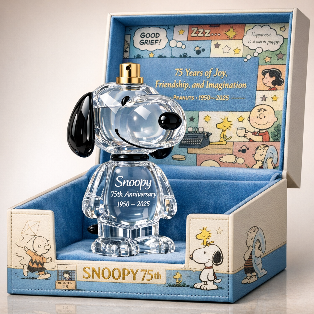 Snoopy 75th Anniversary Parfume Bottle
